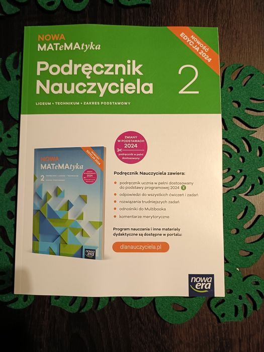Nowa Matematyka 2, podręcznik nauczyciela