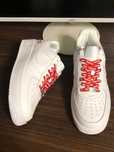 Nowe\Powietrze*airDamskieNikeForce1SupremeWhite UnisexTrampki 44