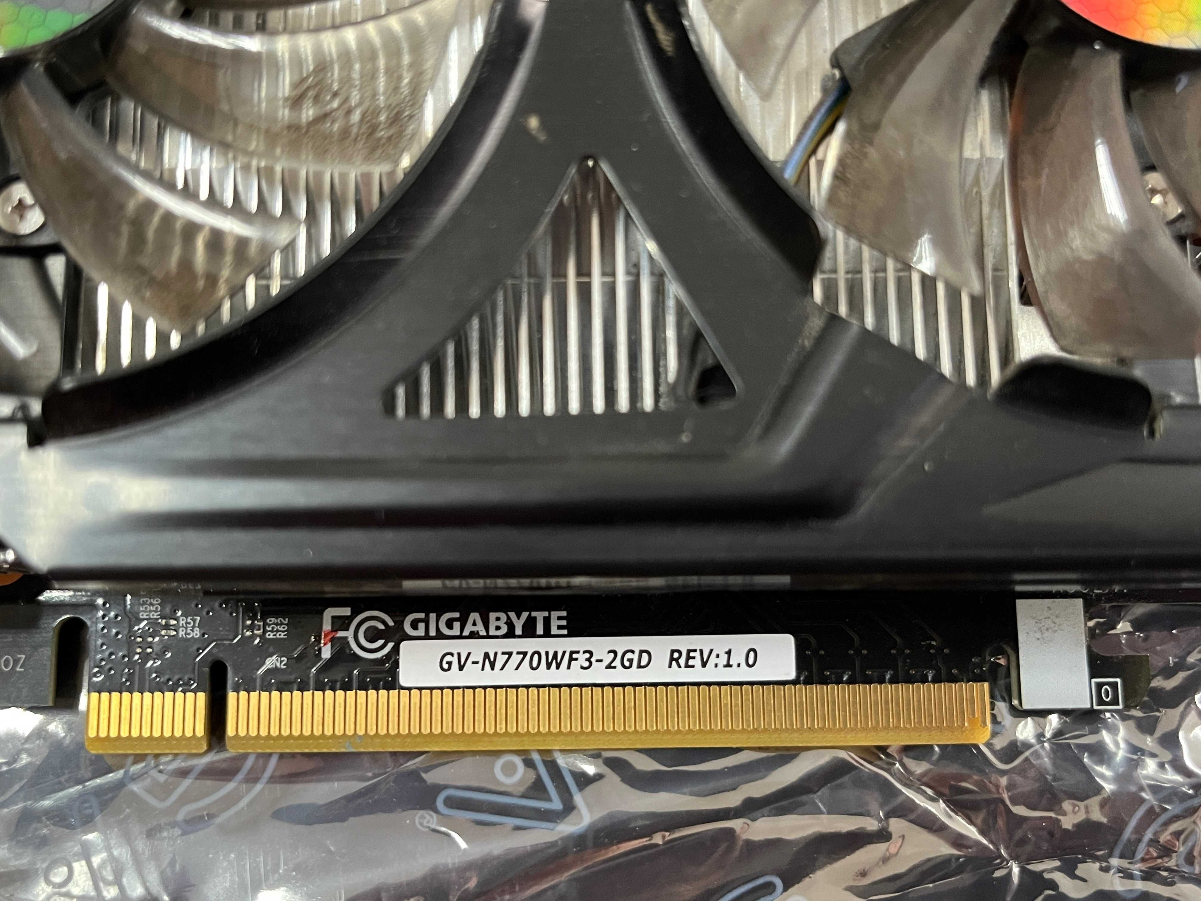 Видеокарта GIGABYTE GeForce GTX 770 2GB DDR5 (GV-N770WF3-2GD)