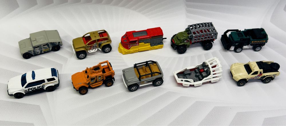 Машинки круті Matchbox 10штук Лот 48