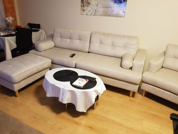 Sofa, łóżko, narożnik, fotel, podnóżek Agata Meble Loren rozkladany