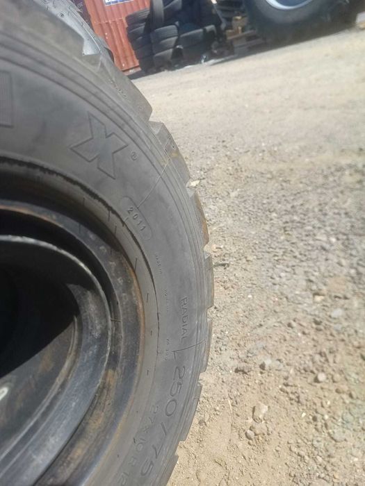 Opony przemysłowe 250/75R12 Michelin wózek widłowy