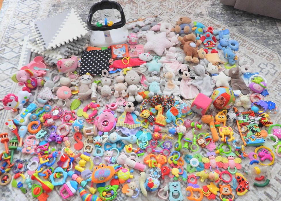 Mega Wielka Paka zabawek zabawki niemowlęce i interaktywne 0-12 mies.