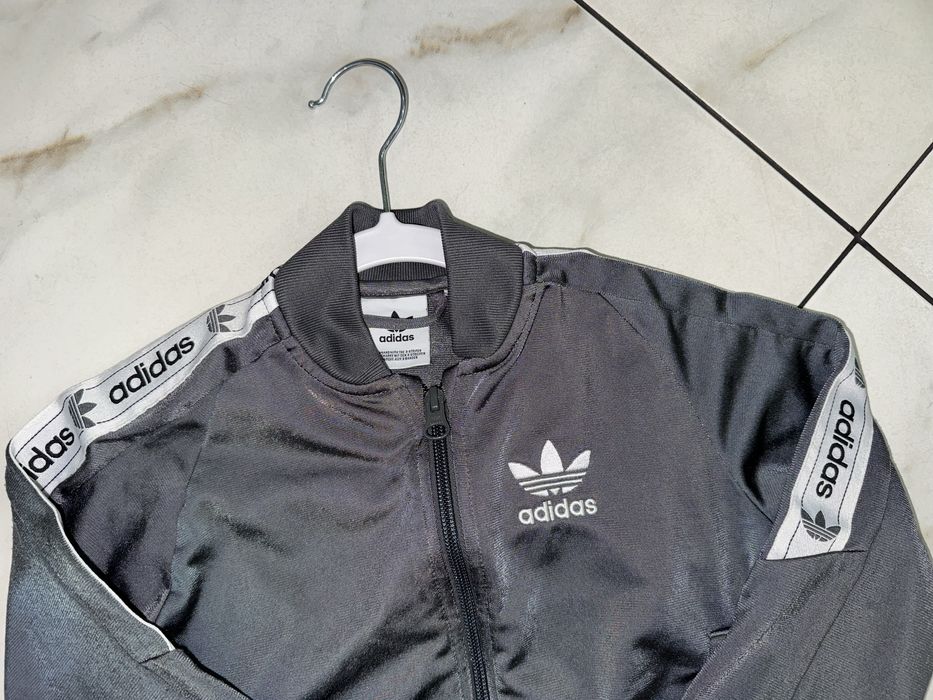 Детский серый спортивный костюм Adidas 3-4 года (98-104 см)