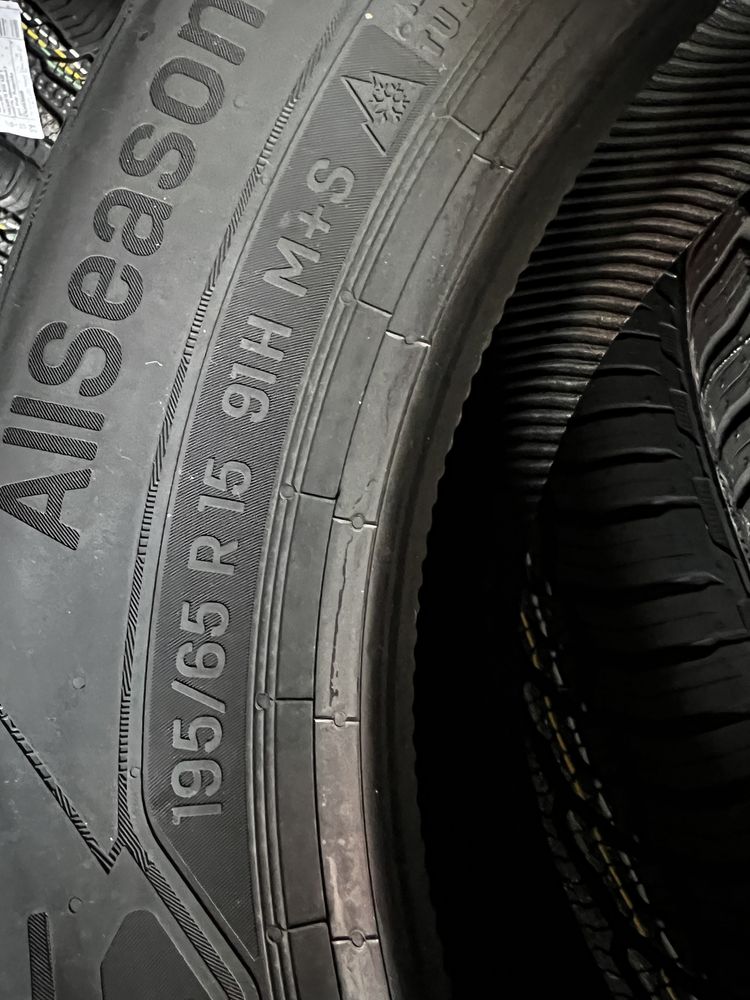 4 NOWE - opony CAŁOROCZNE Wielosezonowe - UNIROYAL SEMPERIT 195/65 R15
