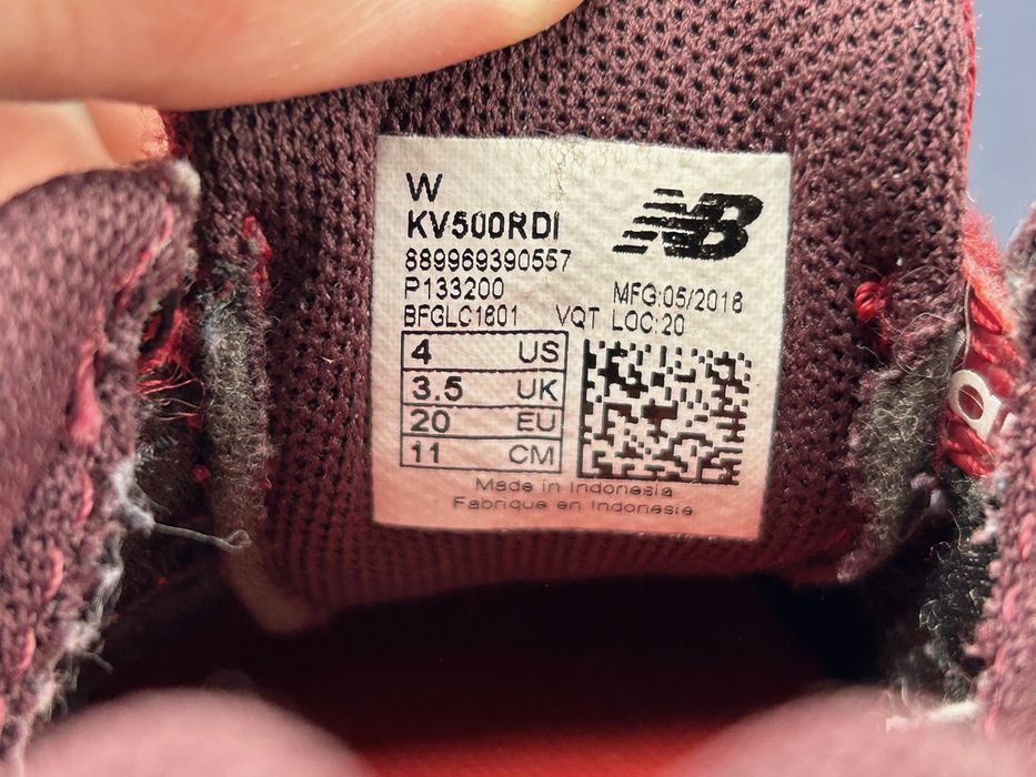 Оринінал! Дитячі кросівки New Balance 500 20 розмір М05900