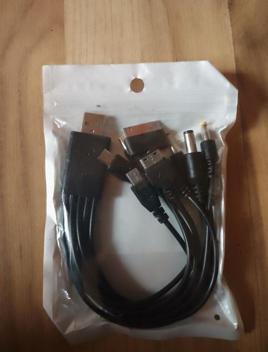 Uniwersalny Rozdzielacz kabel ładowania USB 10w1