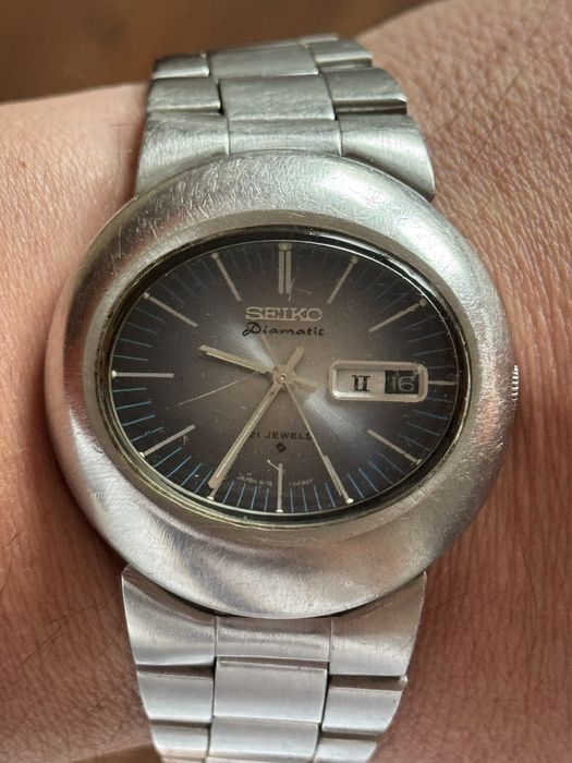 Zegarek Seiko Diamatic  21 jewels Automatic, duży średnica 42mm