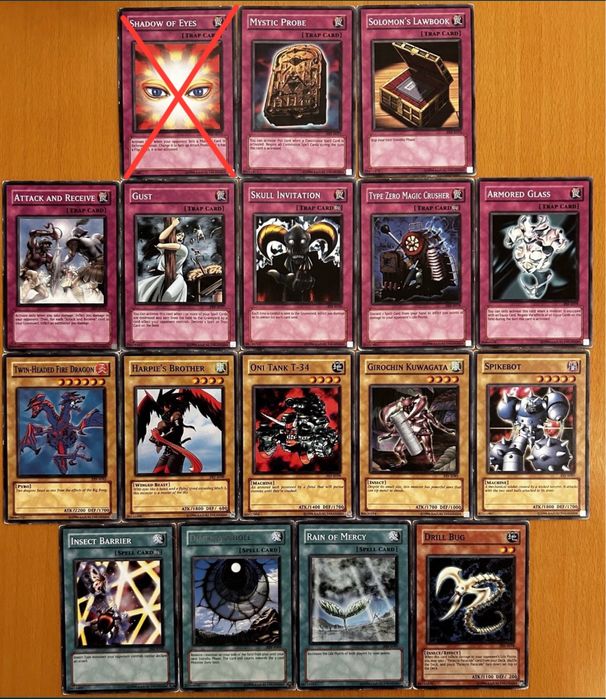 Yu-Gi-Oh! - 117 cartas originais variadas