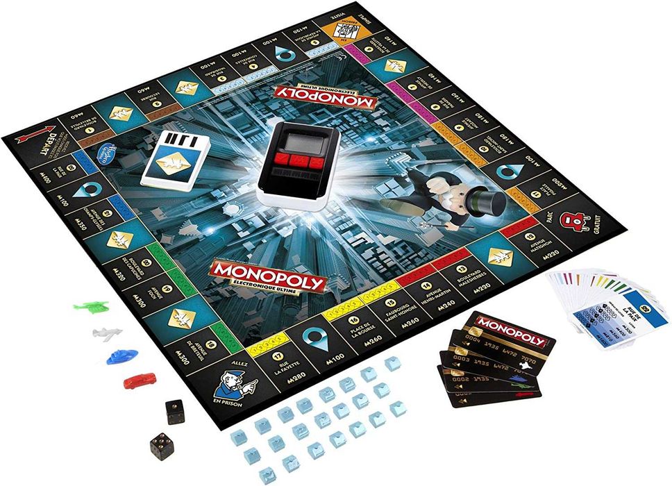 Hasbro Monopoly Ultimate Banking Gra Planszowa FR