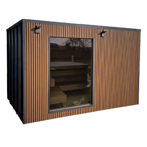 sauna ogrodowa - piec elektryczny - piec opalany drewnem - raty 0%