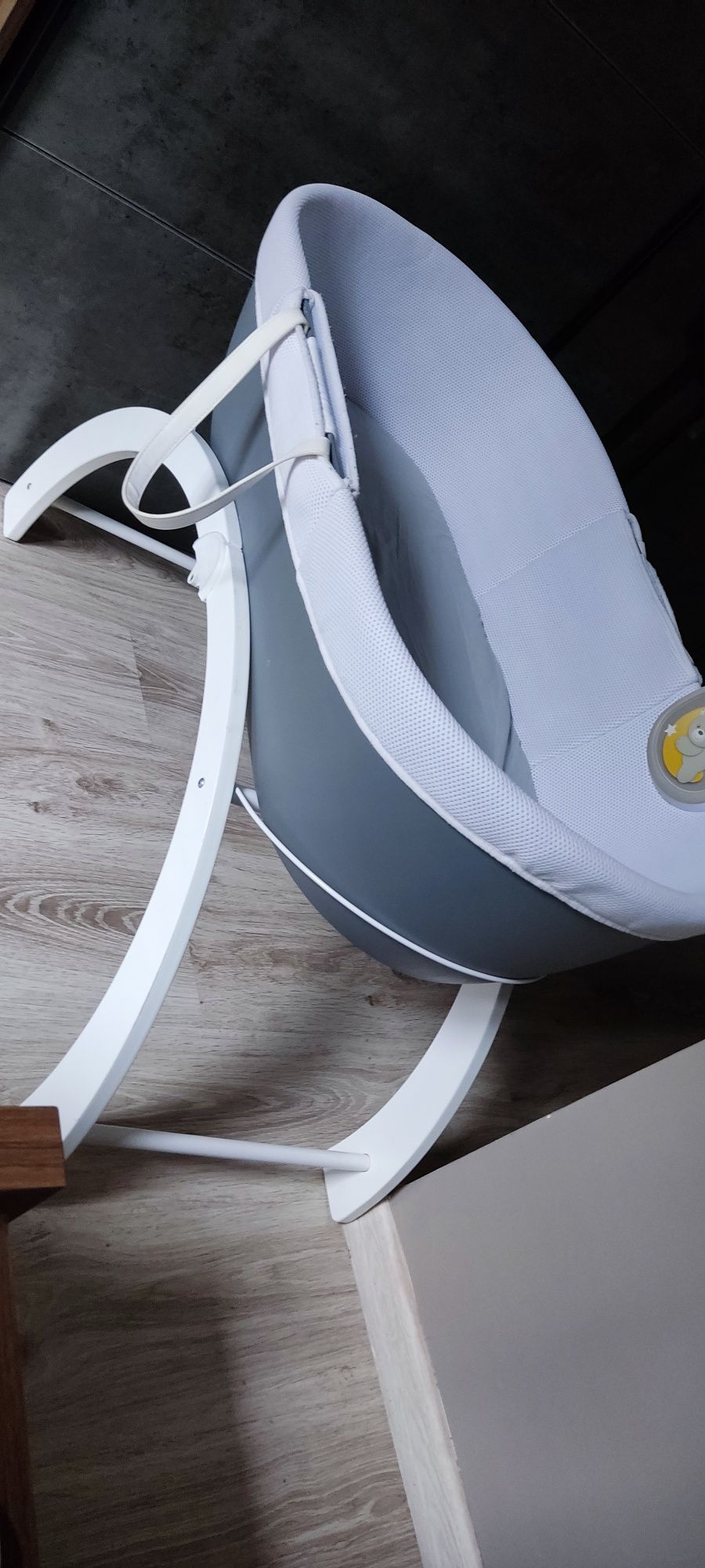 Shnuggle Kosz Mojżesza ze Stojakiem Dreami Slate Grey