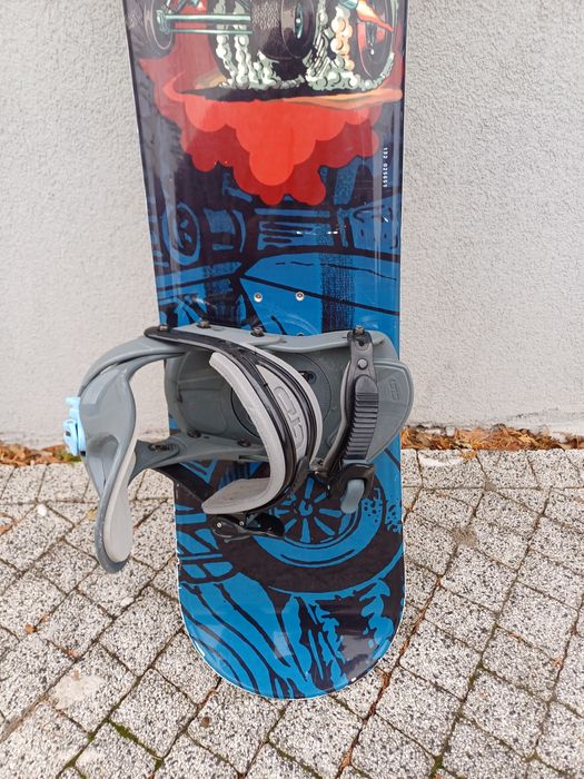 Nr 1 Snowboard Snow Ltd Racer dł. 132 z wiązaniami LT5