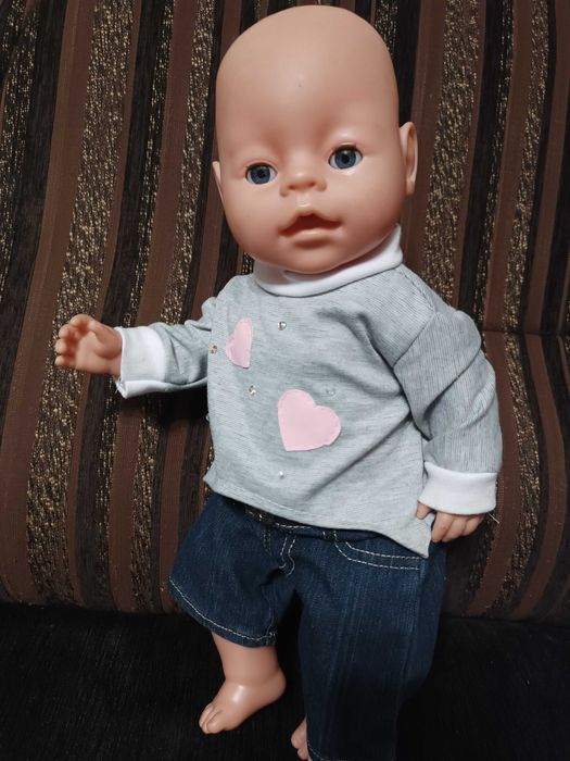 Пупс. Бейби Борн. Бейбі Борн. Yl toys. 45 cм. Пупсик.Лялька.Baby born.