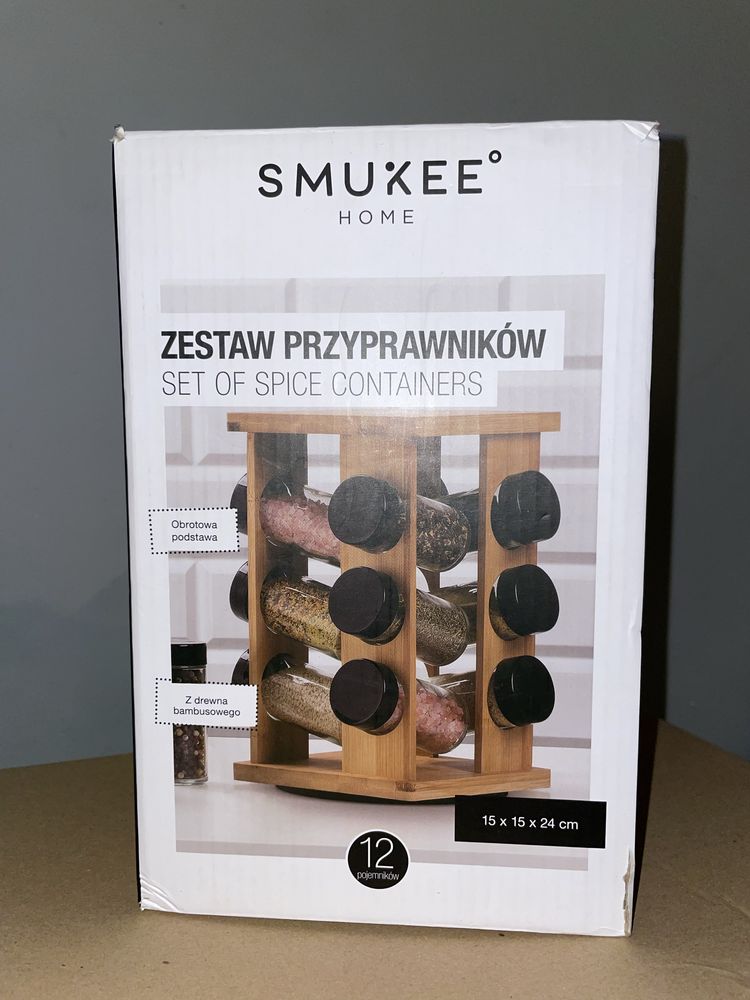 Organizer na przyprawy/ przyprawnik/ zestaw przyprawników SMUKEE