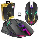 Myszka Gamingowa Mysz Dla Graczy Bezprzewodowa Komputerowa Led Rgb 320