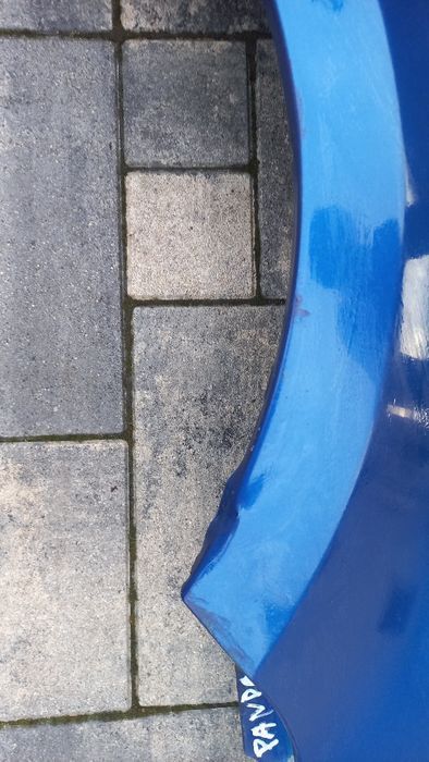 Fiat panda 03-12 blotnik przedni prawy niebieski  597