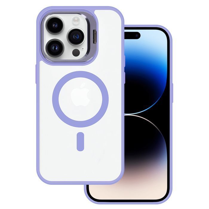 Tel Protect Kickstand Magsafe Case do Iphone 14 Pro Max jasnofioletowy