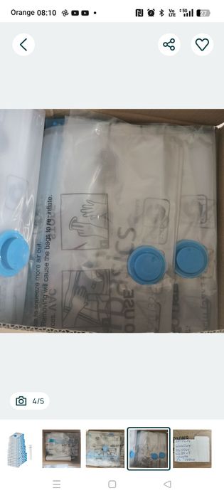 Worki próżniowe do pakowania podróż