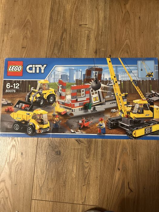 lego city zestaw kolekcjonerski 60076 Rozbiórka