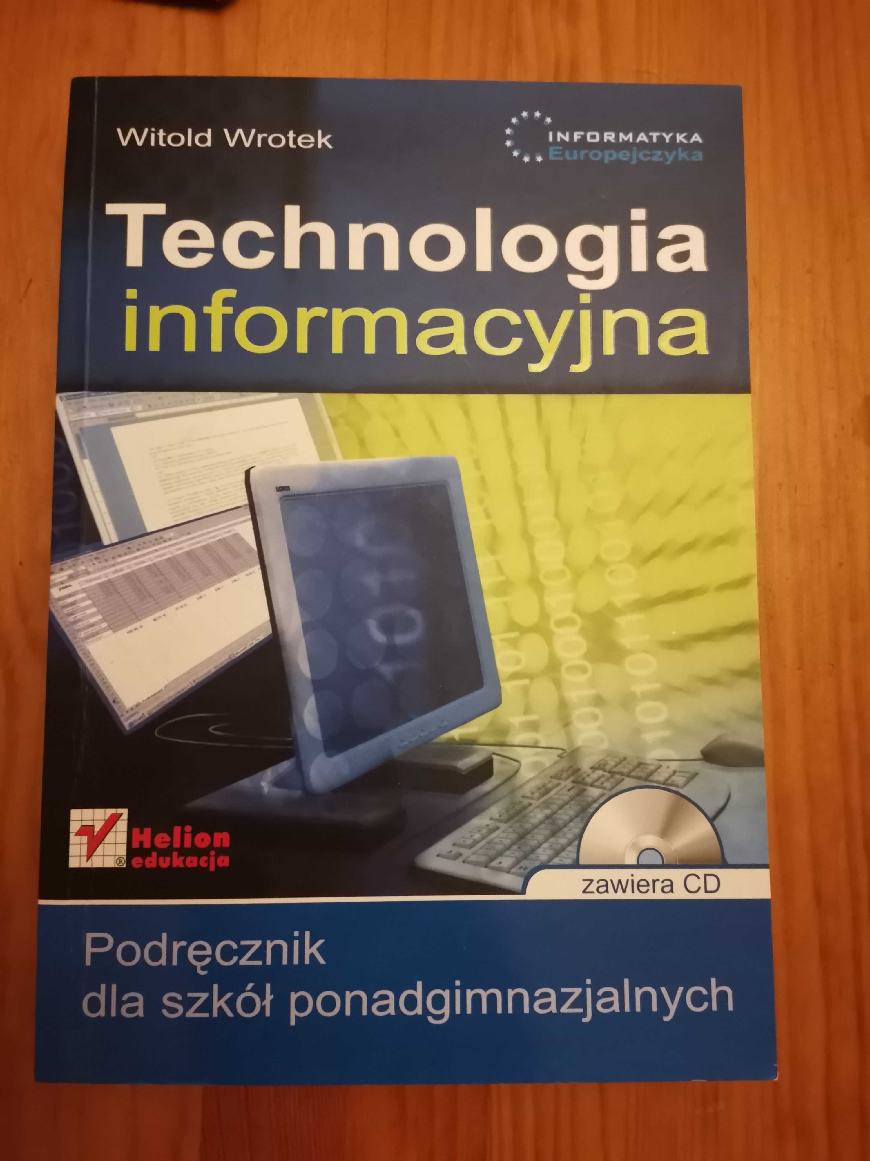 podręcznik+CD Technologia informacyjna Helion