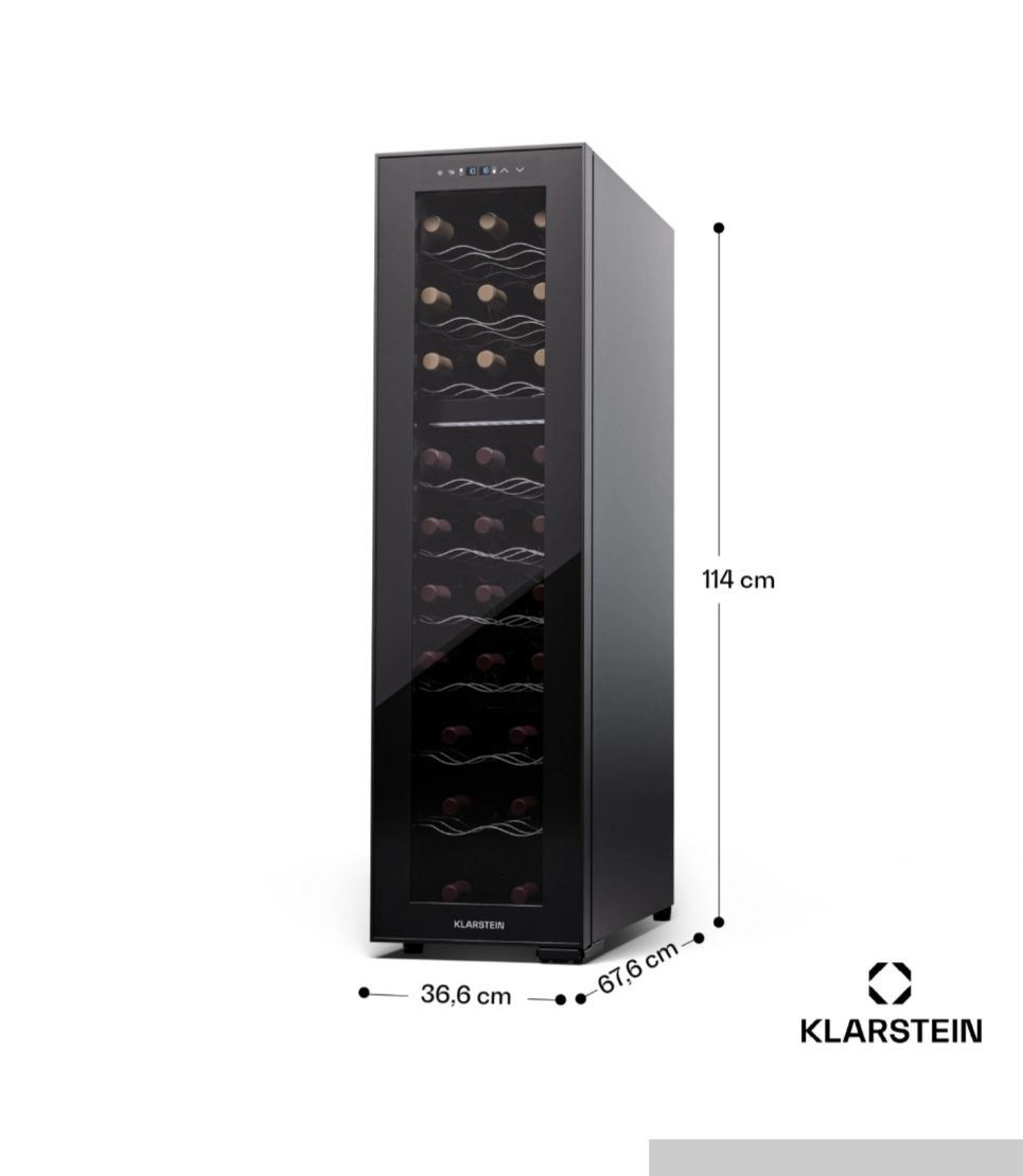 Винный холодильник Klarstein Shiraz 27 Duo
