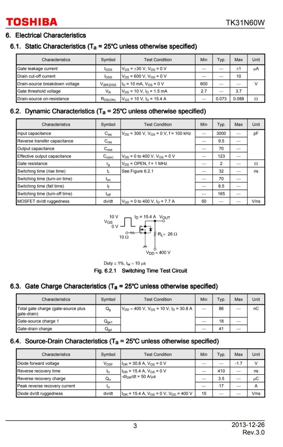 Транзістор TK31N60W-Toshiba N-Channel, орігинал