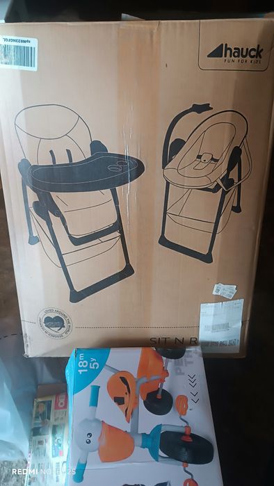 Cadeira de papa e espreguicadeira 2 em 1
