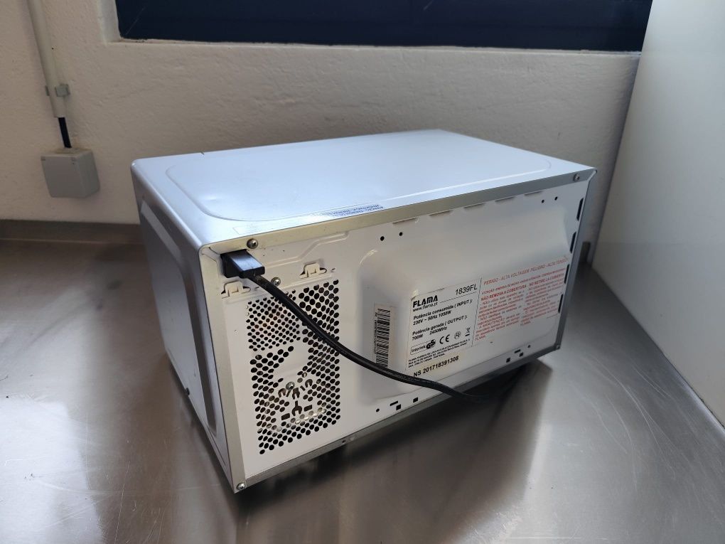 Micro-ondas FLAMA 1879FL (20 L - Sem Grill - Cinzento)