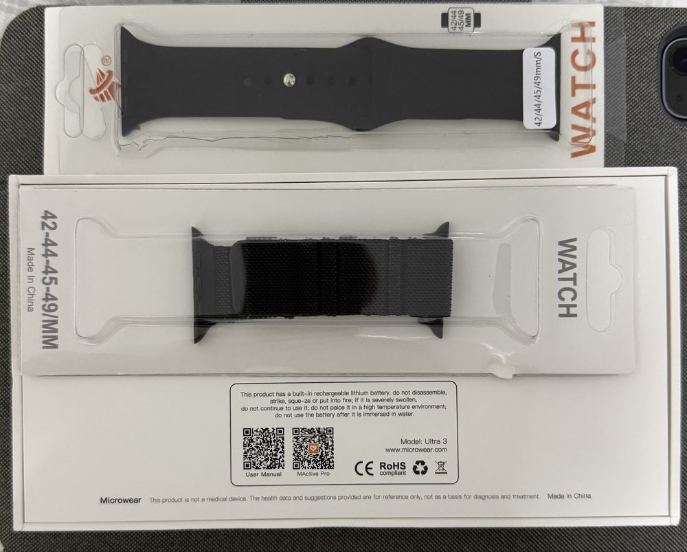 Smartwatch Ultra Serie 10 Mede Decibeis Chatgpt Nfc +brindes