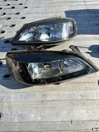 Lampa przód Opel Astra G ciemne Black