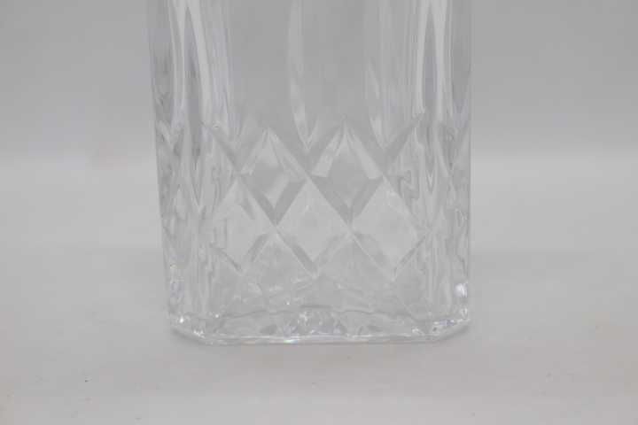 Frasco em Cristal Lapidado marca Stephens 18 cm