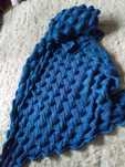 jak NOWE ponczo etola narzutka sweter peleryna bolerko 36 S handmade