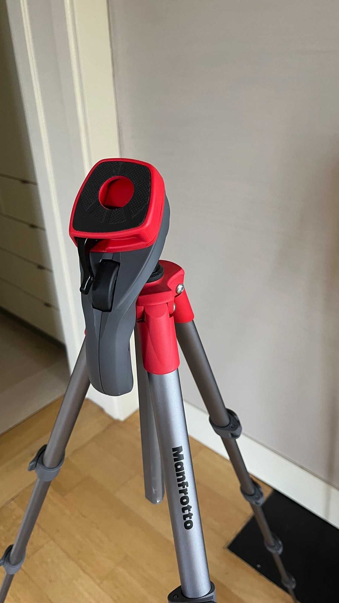 MANFROTTO Compact ACTION Statyw z głowicą foto-wideo, nowy
