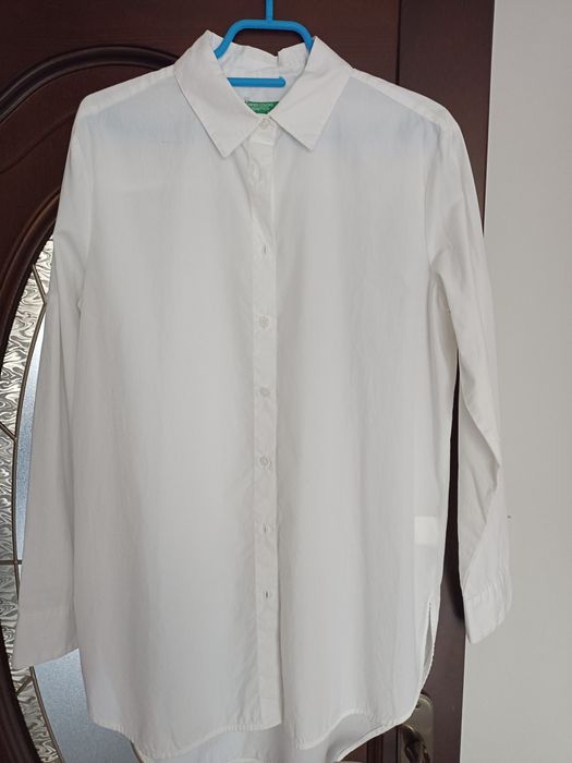 Koszula biała egzamin, matura Benetton