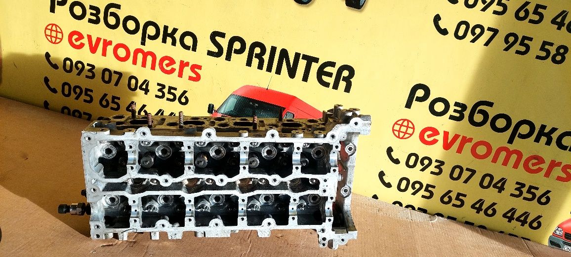 ГБЦ головка om 651 mercedes Sprinter w906 w907 w211 w212 vito w639