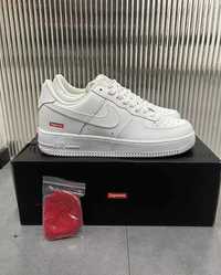 Nike Air Force 1 Low Supreme White 44