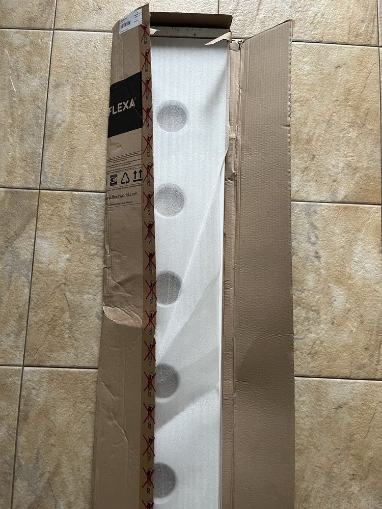 Flexa nowa poręcz zabezpieczająca do łóżka piętrowego 119x25cm biała