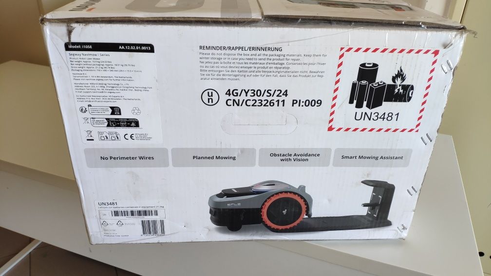 NOWY! Robot koszący Segway Navimow i105e GPS RTK 500m2 na Gwarancji