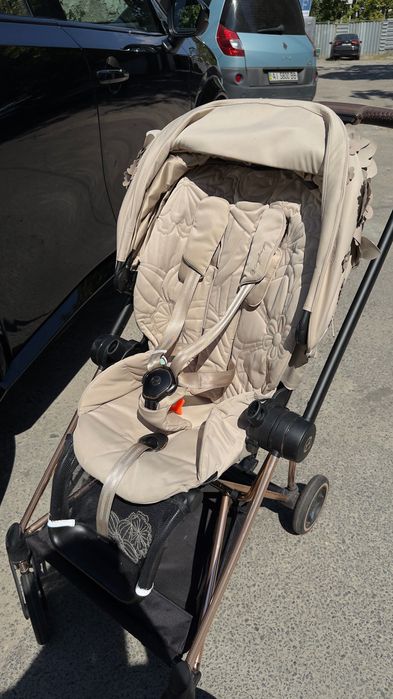 Прогулянкова коляска Cybex Mios шасі Rose gold
