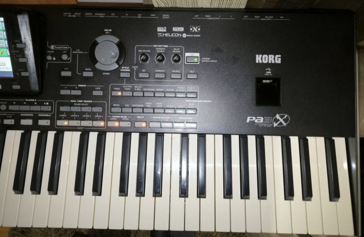 Korg pa3x pro programado