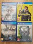 Jogos PS4 - Ghost Recon Breakpoint, Cyberpunk, COD MW 2, Hogwarts Lega