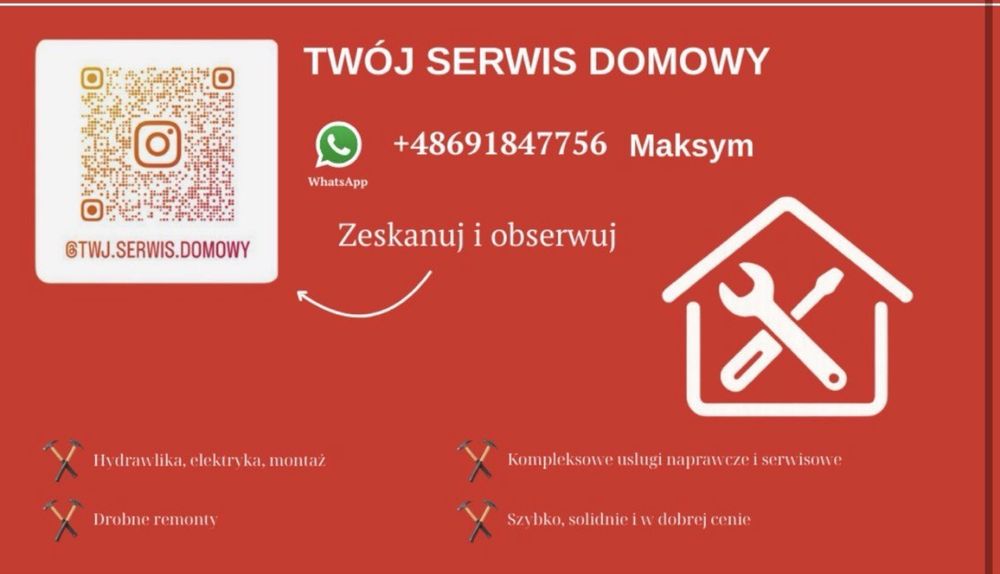 Złota rączka. Montaż i drobne naprawy