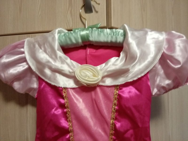 Платье карнавальное Спящая красавица Аврора 7-8 лет р.128