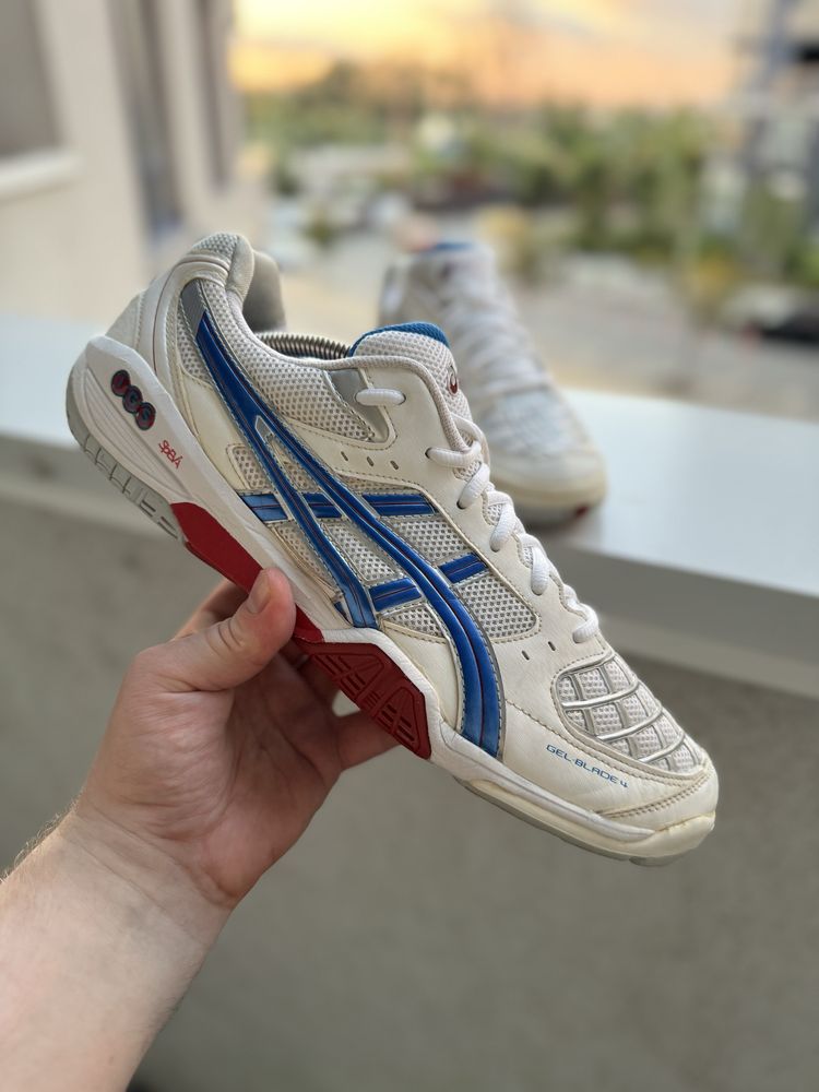 Кроссовки ASICS Gel-Blade 4 / 45 размер / Почти новые, забери мечту!