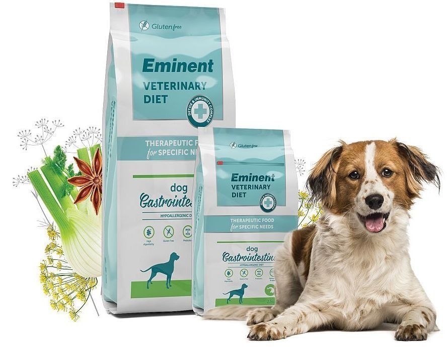 Karma dla psów Alergia Eminent Gastro Hypoallergenic 11kg dietetyczna