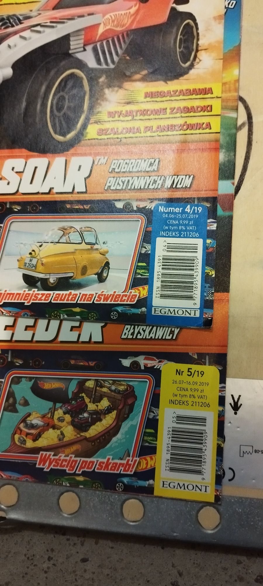 Czasopisma Hot Wheels - 23 egzemplarze