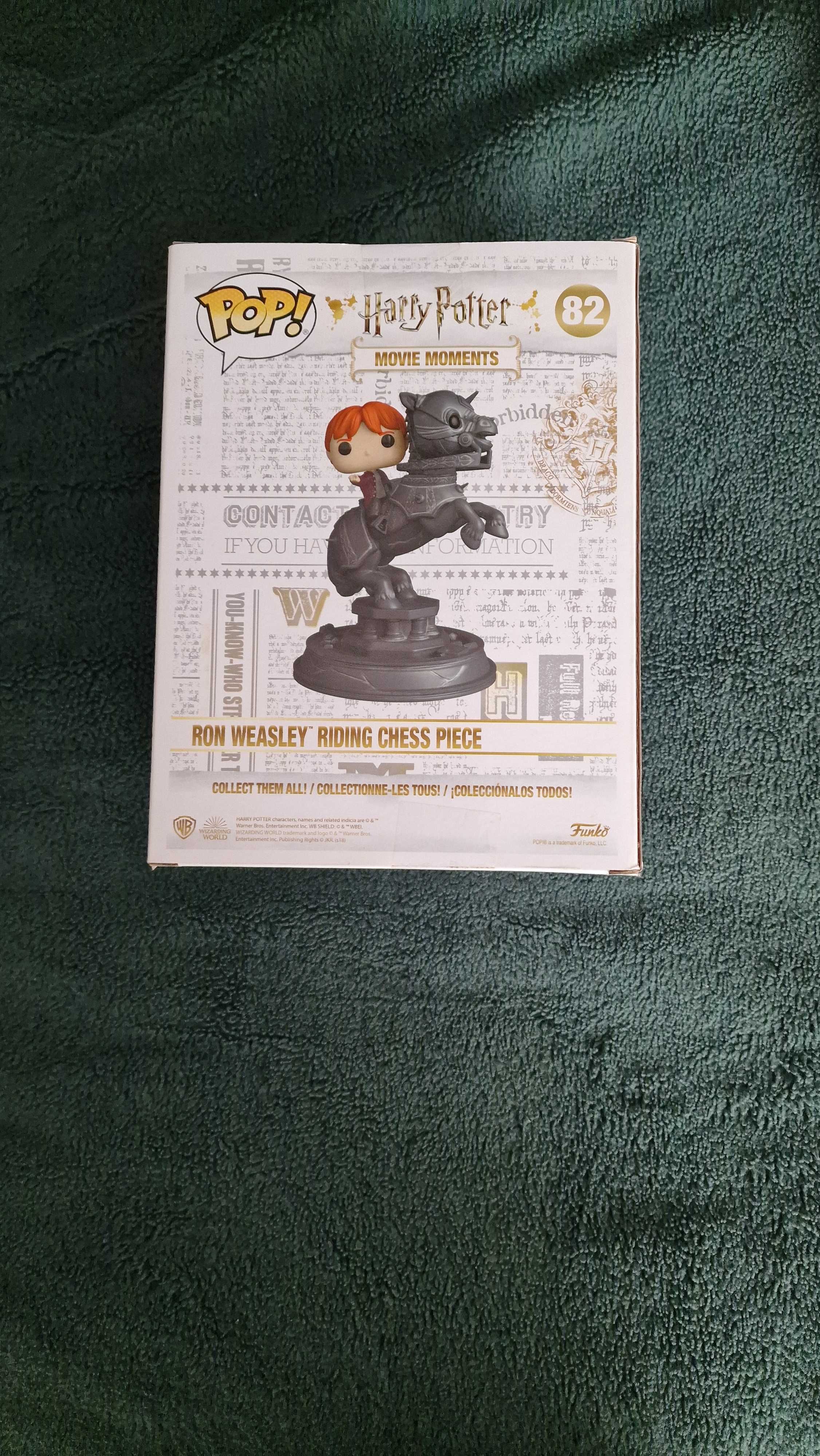 Funko Pop Harry Potter #82 Ron Weasley Riding Chess Piece