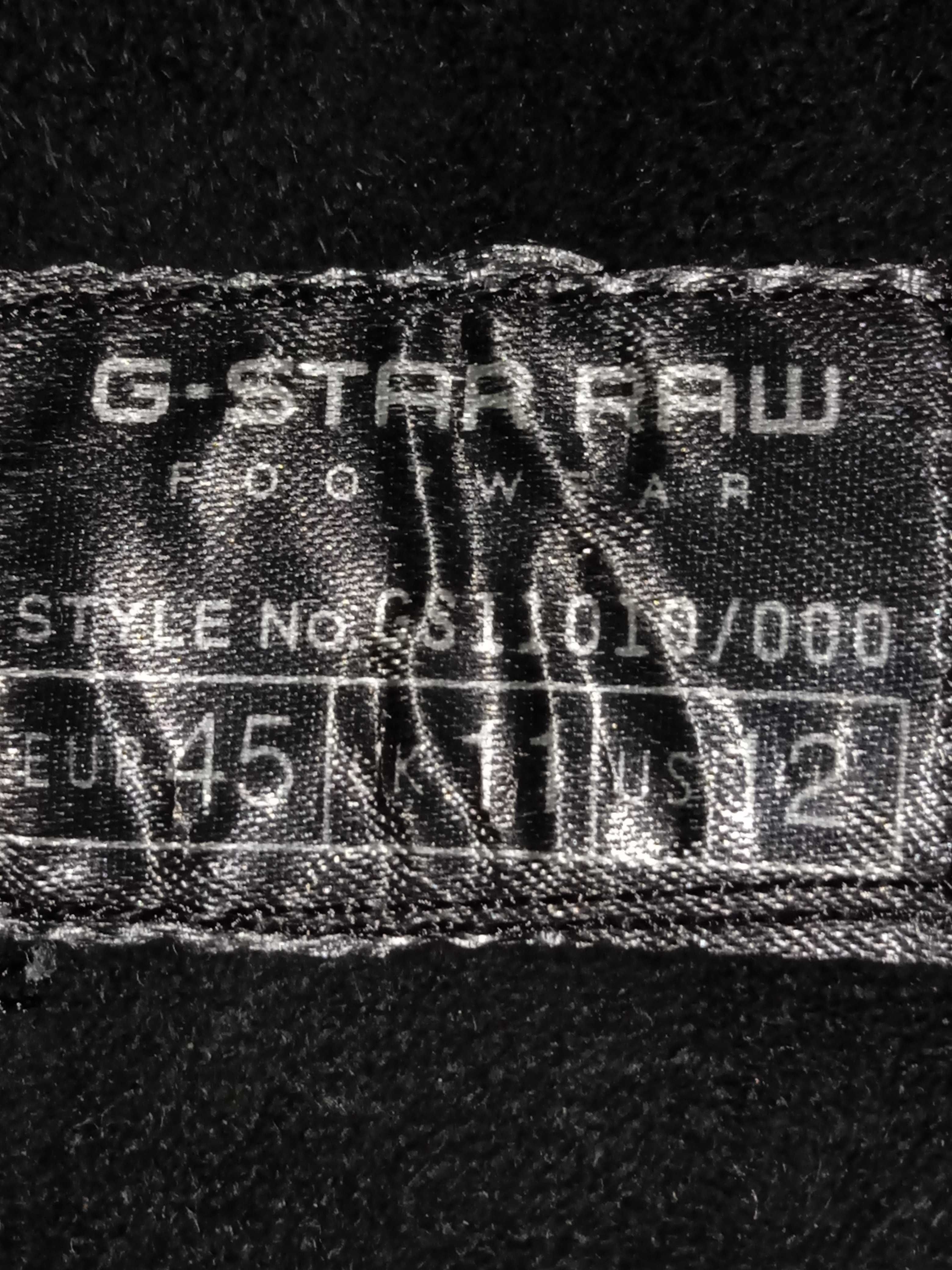 buty g star raw markowe trapery glany podbijane i szyte 45 rozmiar