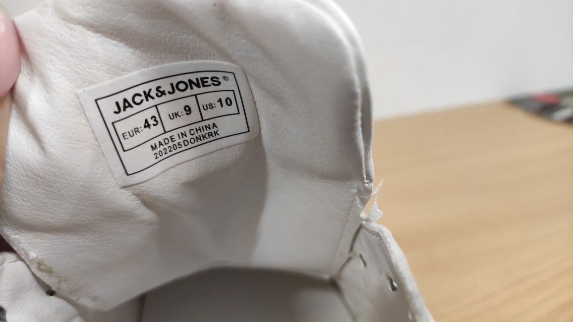 Jack Jones 43p/28 см кеды, кроссовки оригинал